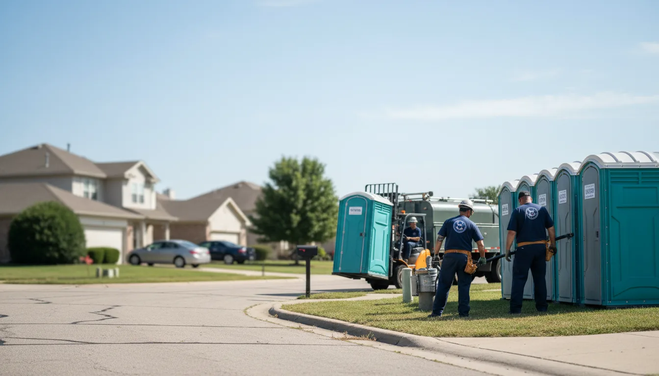 Porta Potty Rental in Middle Amana, IA near me